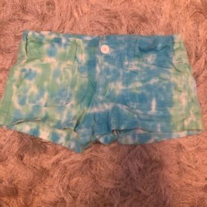 Dyed Hollister Shorts